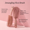 Load image into Gallery viewer, Detangling Flexi Brush - Terracotta