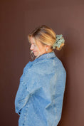 Load image into Gallery viewer, Lindsey Checked Jumbo Scrunchie