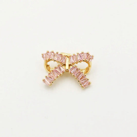 Pink Bow Charm