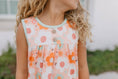 Load image into Gallery viewer, Sage & Rust Retro Flower Short Set