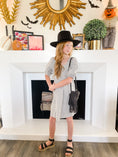 Load image into Gallery viewer, Rylee + Cru Gretta Dress || Railroad Stripe