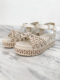 Load image into Gallery viewer, Kehlani Platform Sandals - Bone
