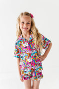 Load image into Gallery viewer, Wild Child Button-Down PJ Short Set
