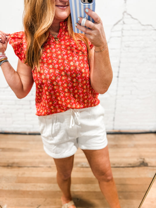 Nellie Floral Top
