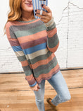 Load image into Gallery viewer, Autumn Striped Top
