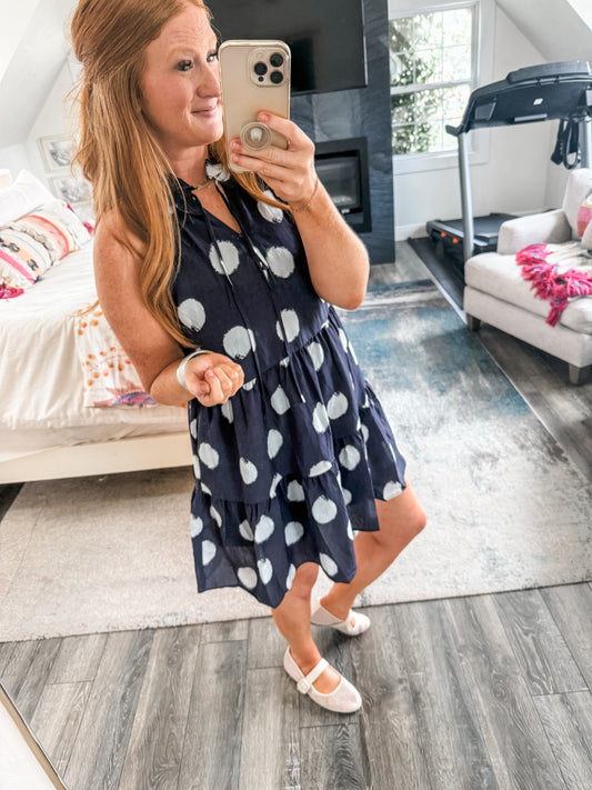 Maci Polka Dot Dress