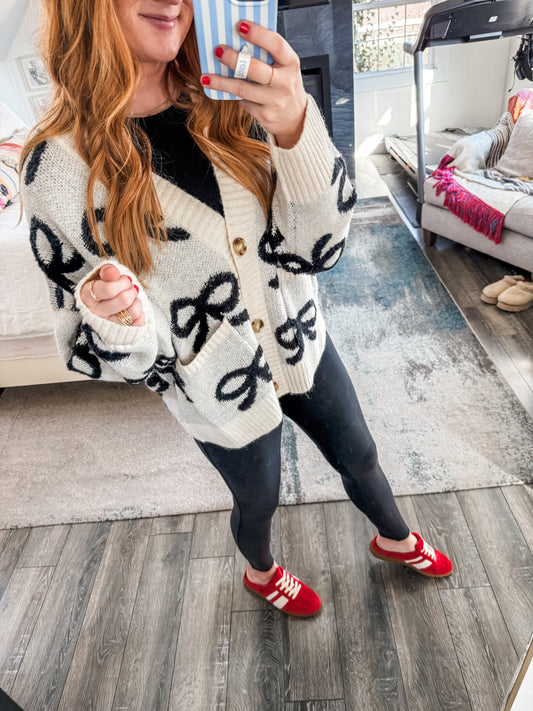 Bow Cardigan