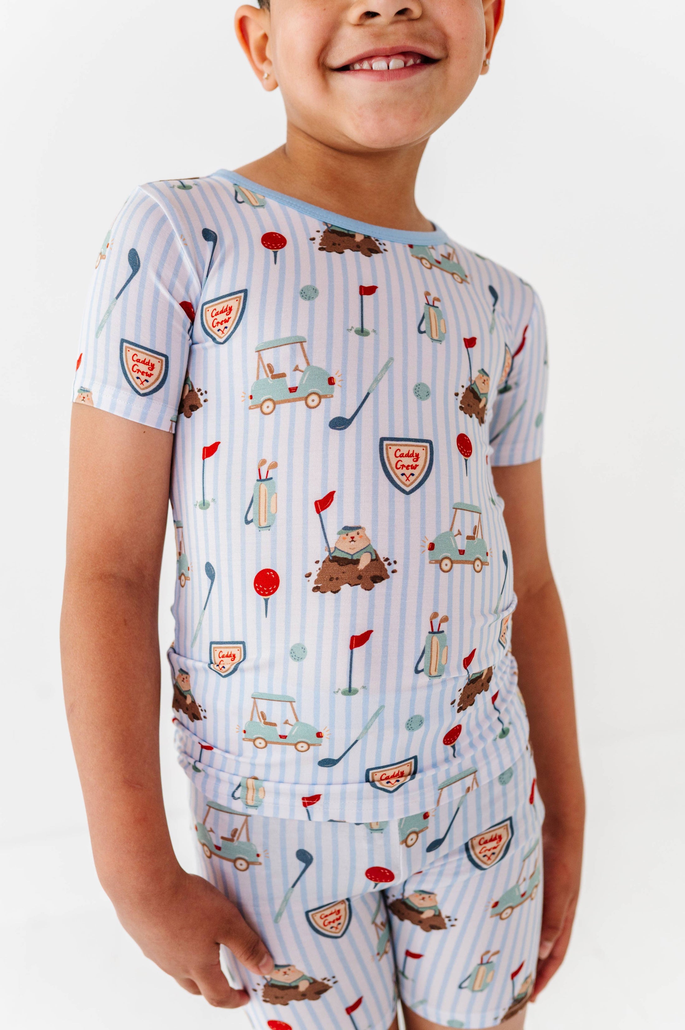 Caddy Crew Shorts Pajamas