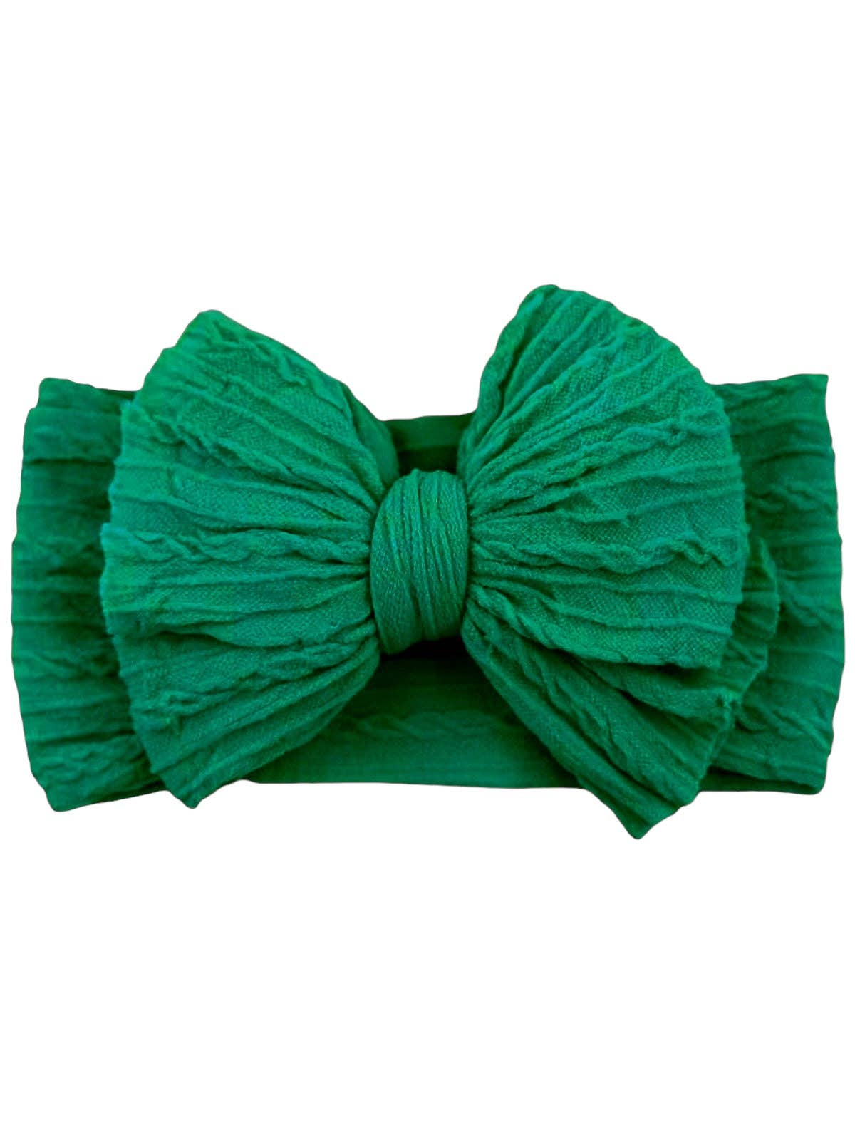 Luxe Stretch Bow - Green