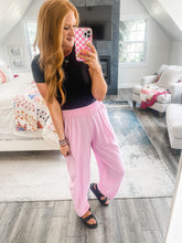 Load image into Gallery viewer, Mavis Woven Pants - Pink
