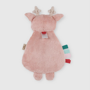 Holiday Itzy Friends Lovey Plush - Pink Reindeer