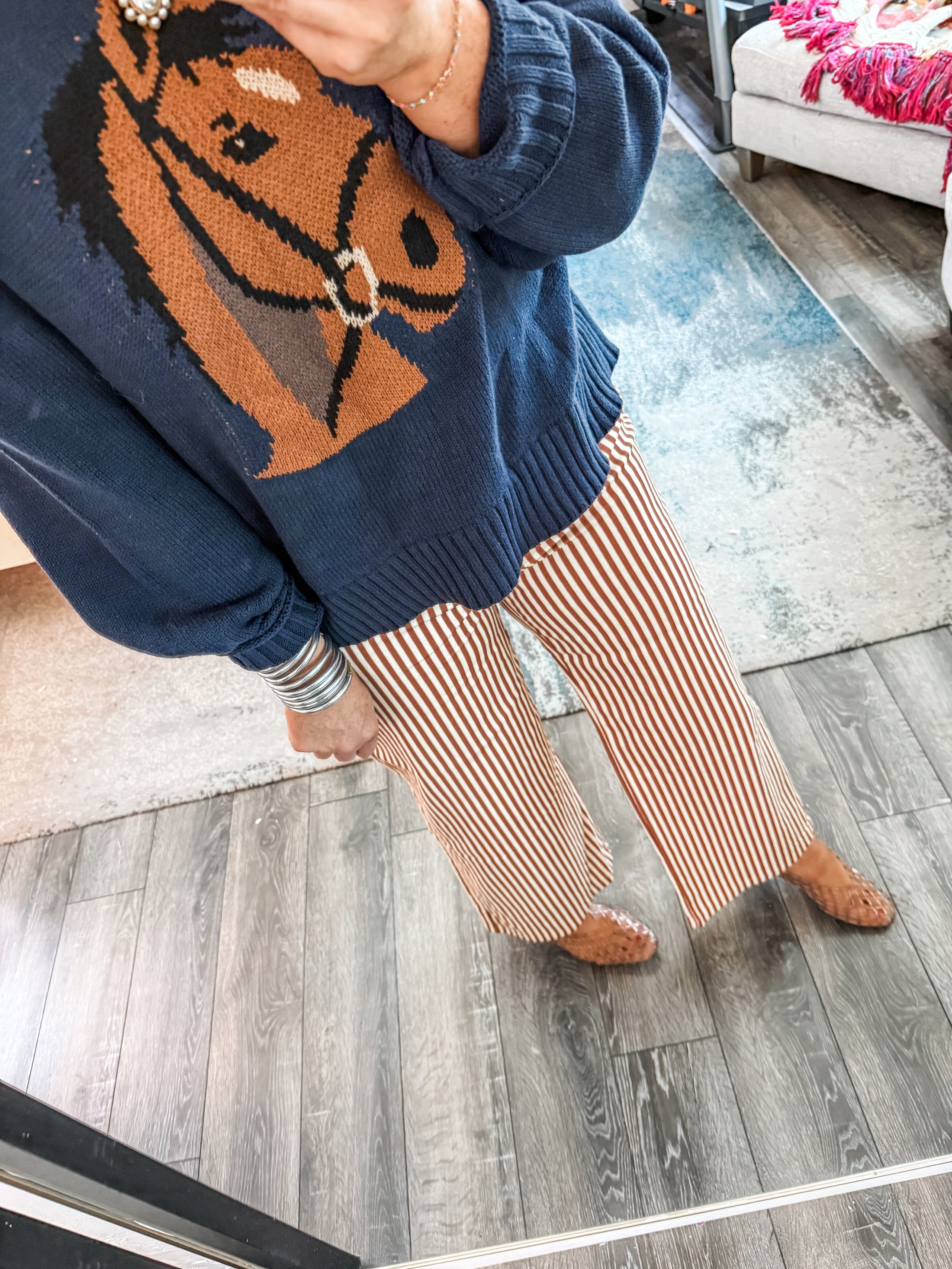 Blakely Striped Pants