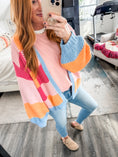 Load image into Gallery viewer, Zane Colorblock Cardigan
