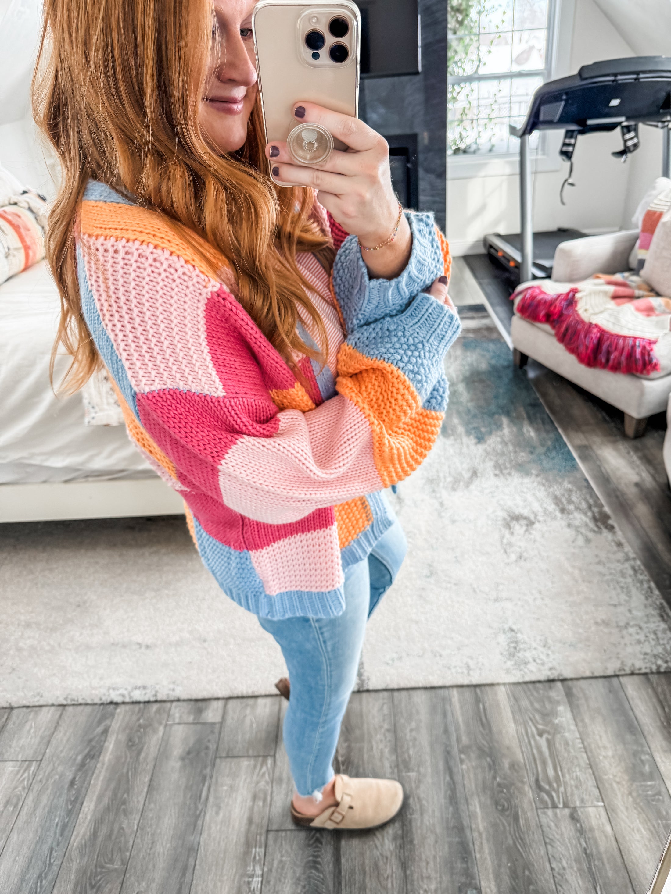 Zane Colorblock Cardigan