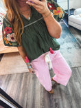 Load image into Gallery viewer, Madelyn Striped Pants - Pink
