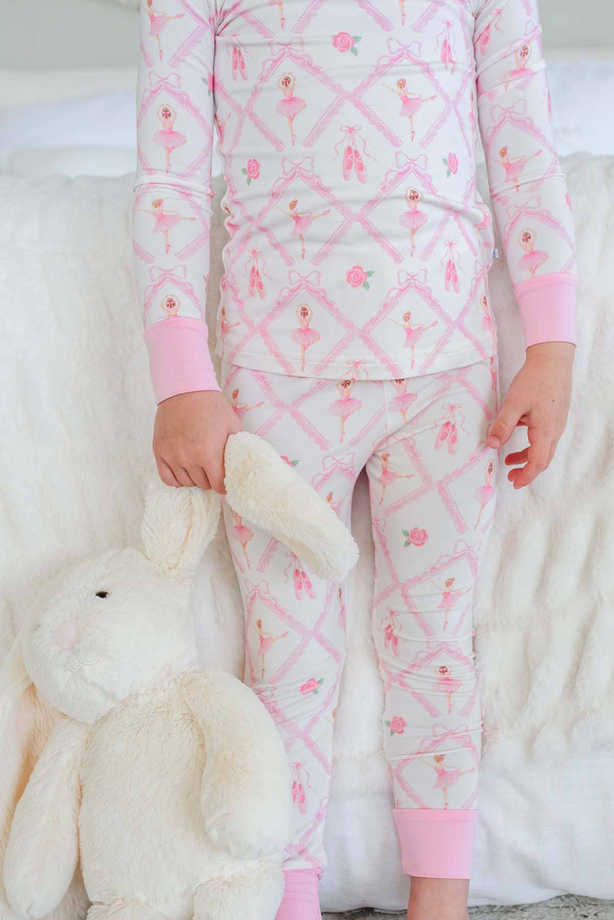 Two-Piece Bamboo Pajama Set | Darling Ballerina