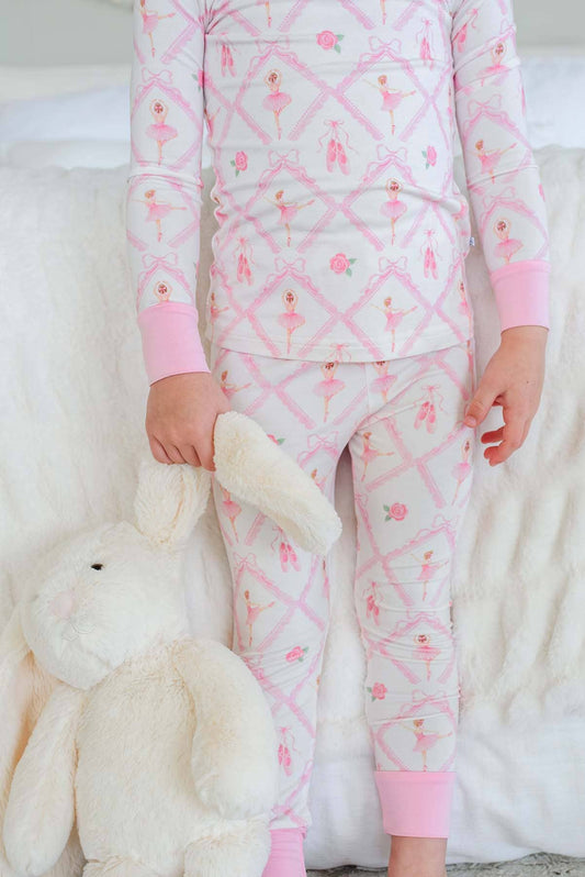 Two-Piece Bamboo Pajama Set | Darling Ballerina