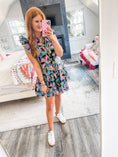 Load image into Gallery viewer, Carley Flutter Sleeve Dress
