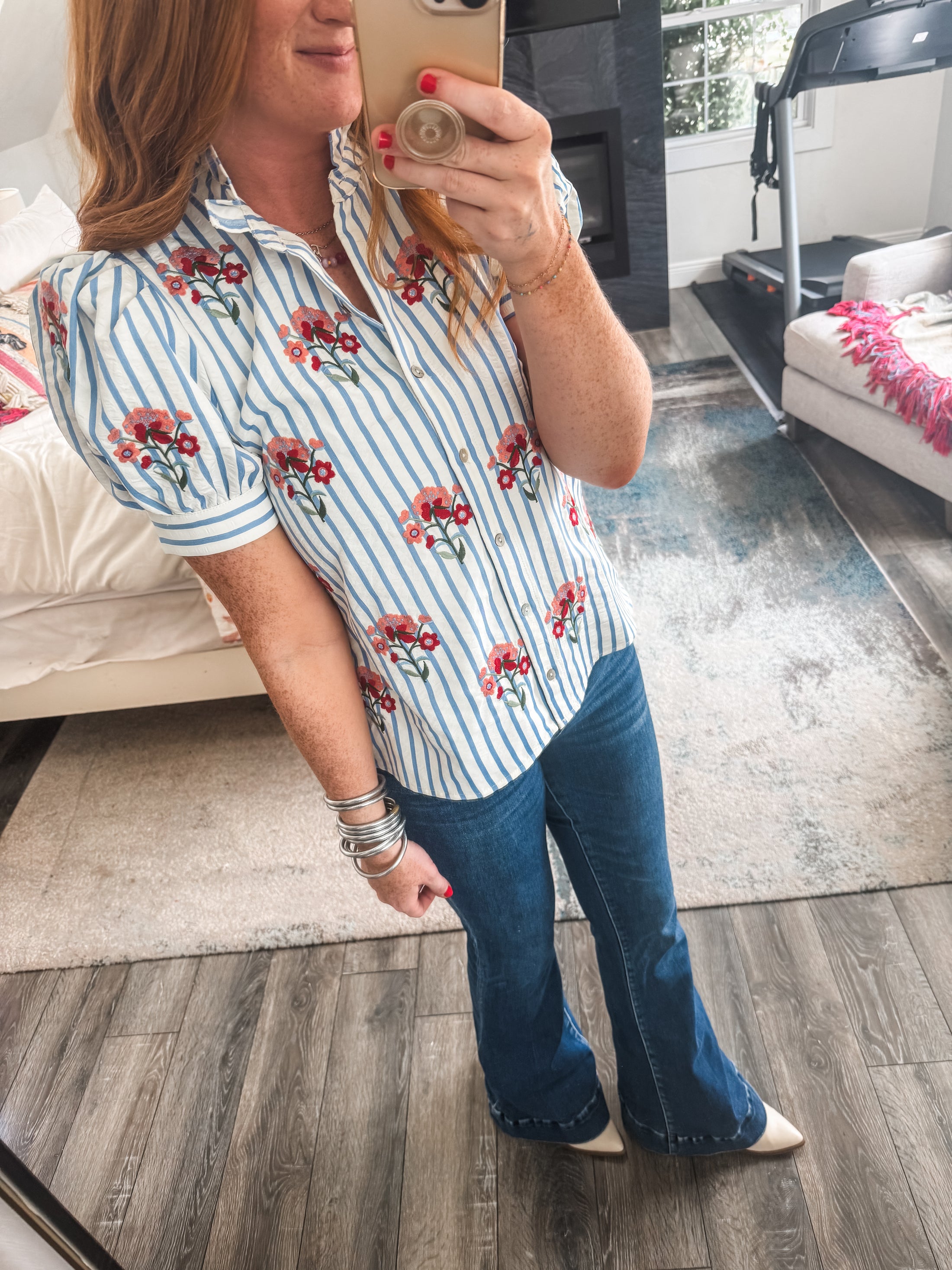 Indie Floral Top