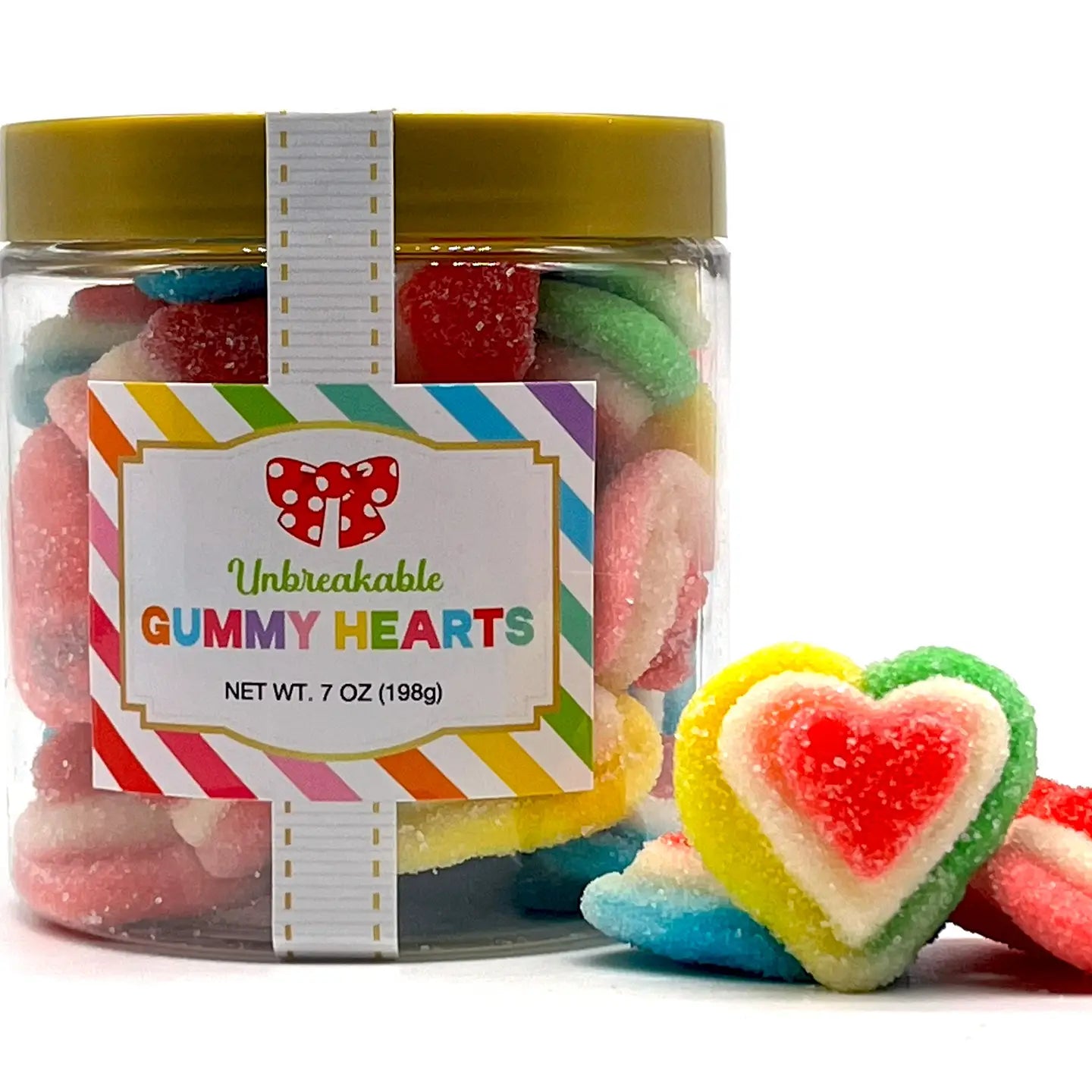 Candy Sugar Stacks - Everyday Triple Gummy Hearts