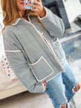 Load image into Gallery viewer, Jillian Gingham Jacket
