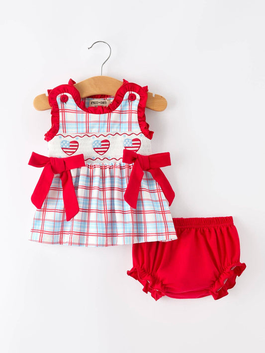 I Love this Land Bloomer Set