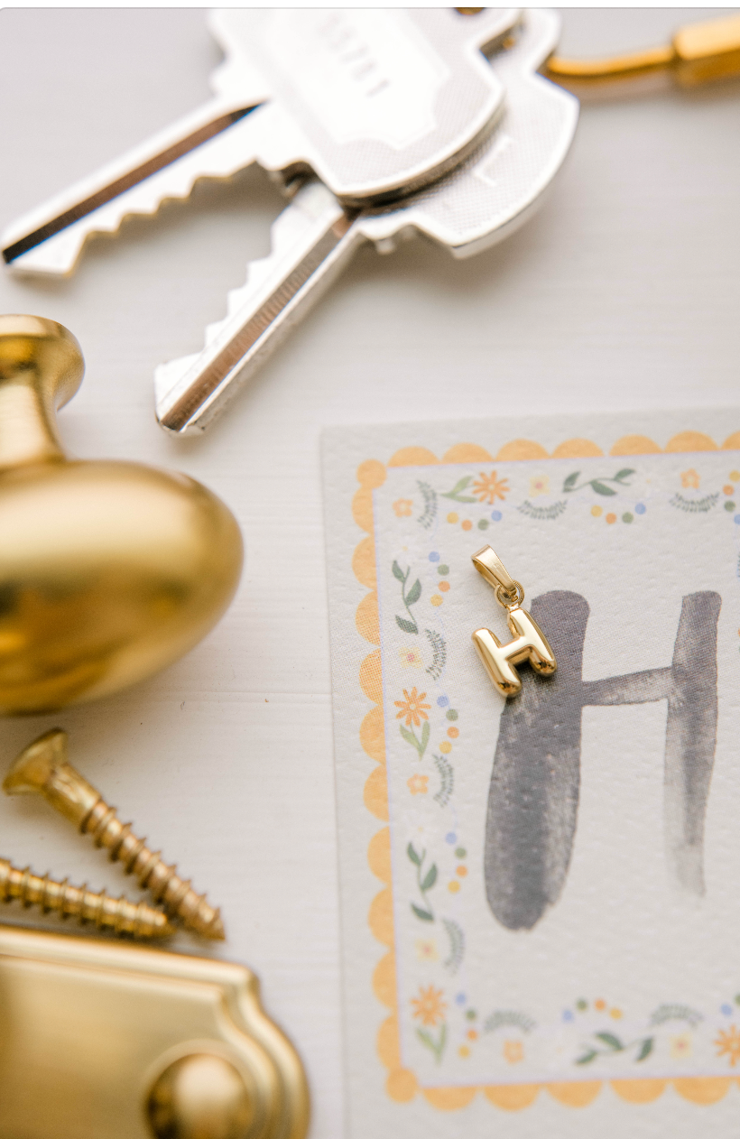 H - Letter Charm