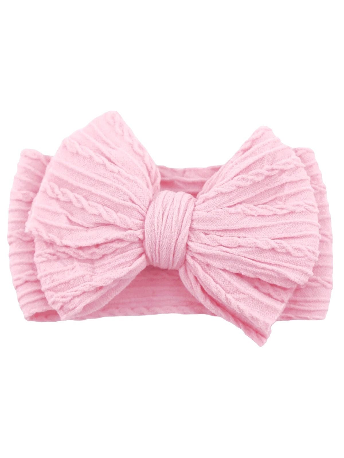 Luxe Stretch Bow - Ballerina Pink
