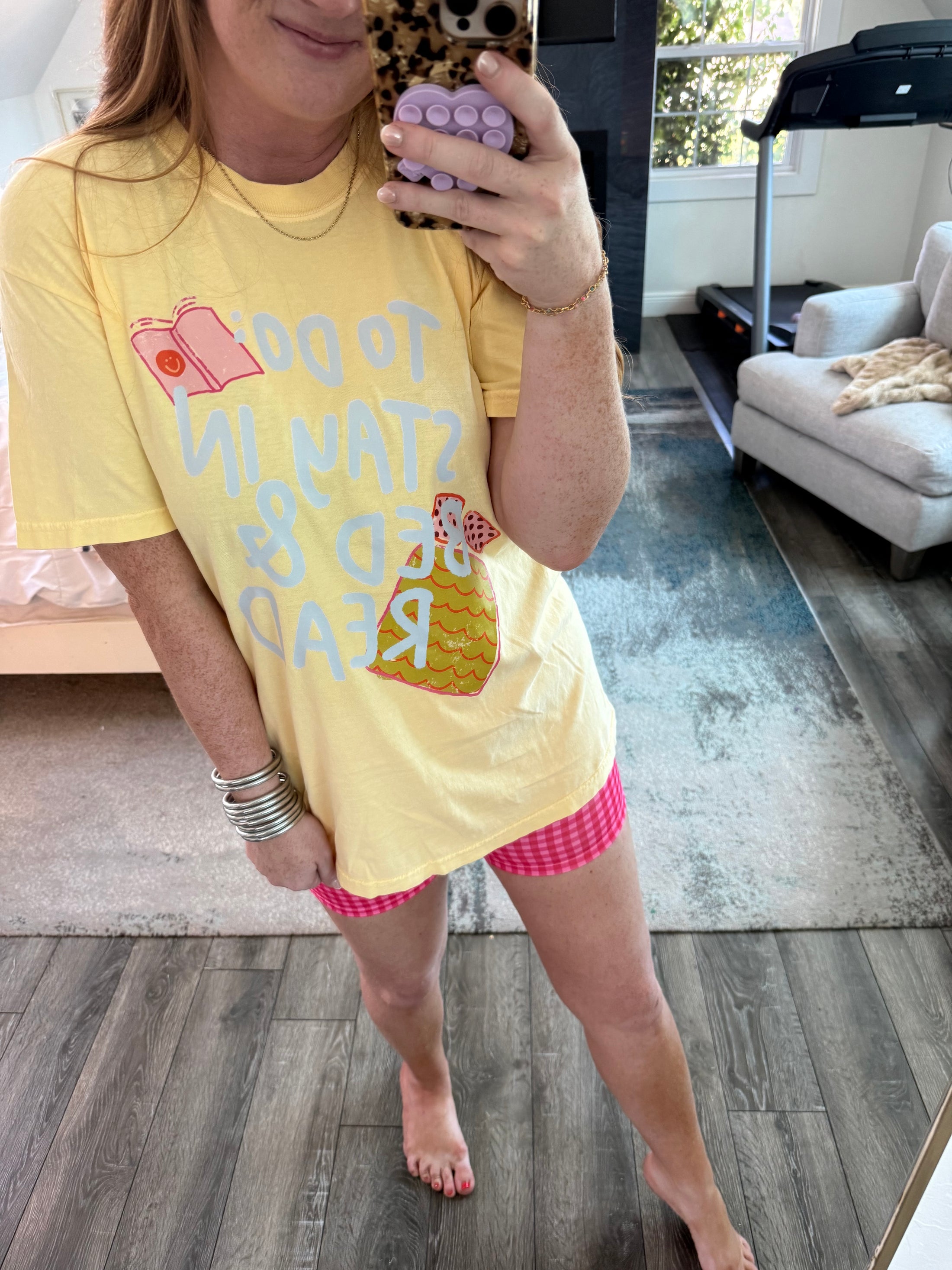Stay in Bed Graphic Tee