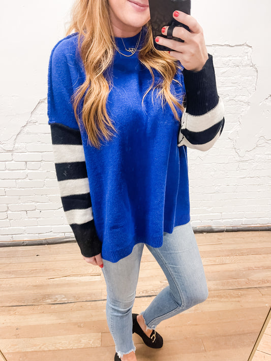 Brianne Sweater - Royal Blue