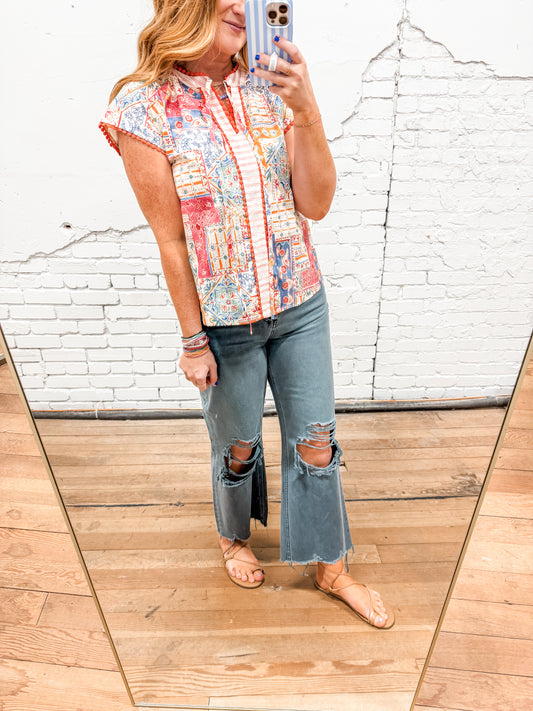 Lucy Crop Flare