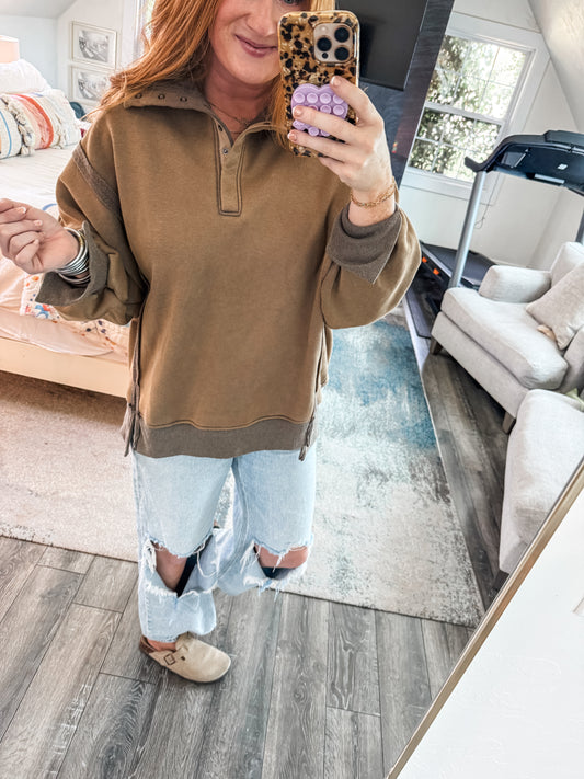 Clara Pullover - Brown