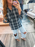 Load image into Gallery viewer, Tami Plaid Button Up
