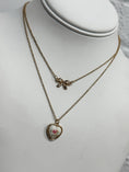 Load image into Gallery viewer, Love Shack Bow Necklace - pink
