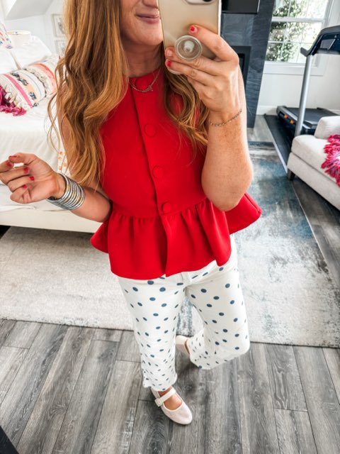 Scarlett Peplum Top