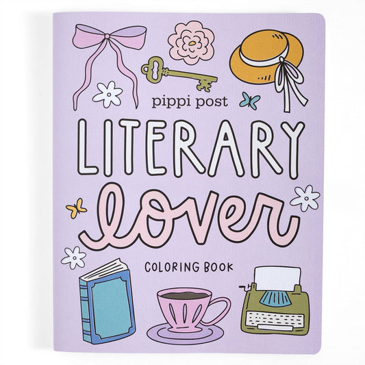 Literary Lover Coloring Book