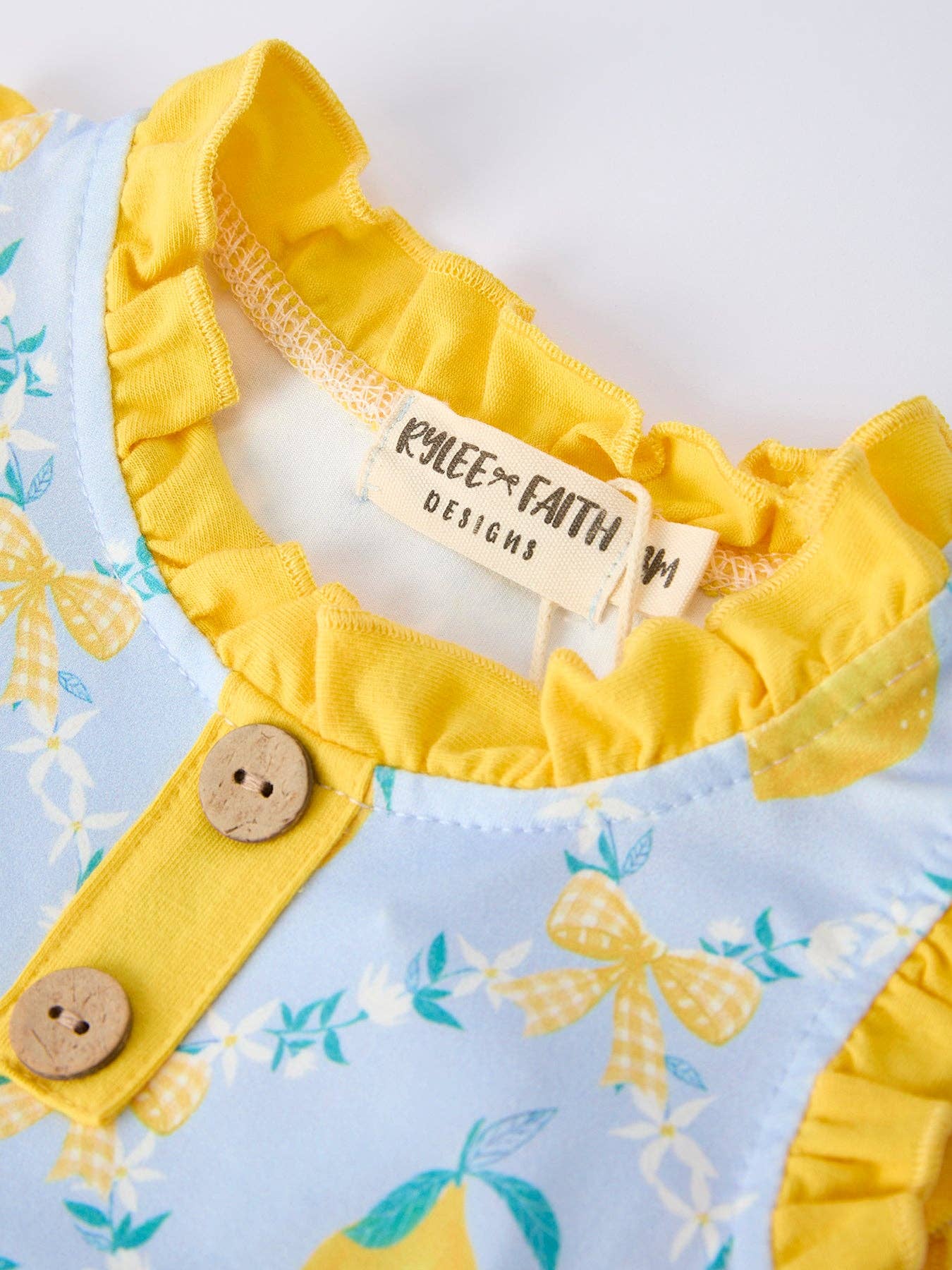 Summer Lemon Romper