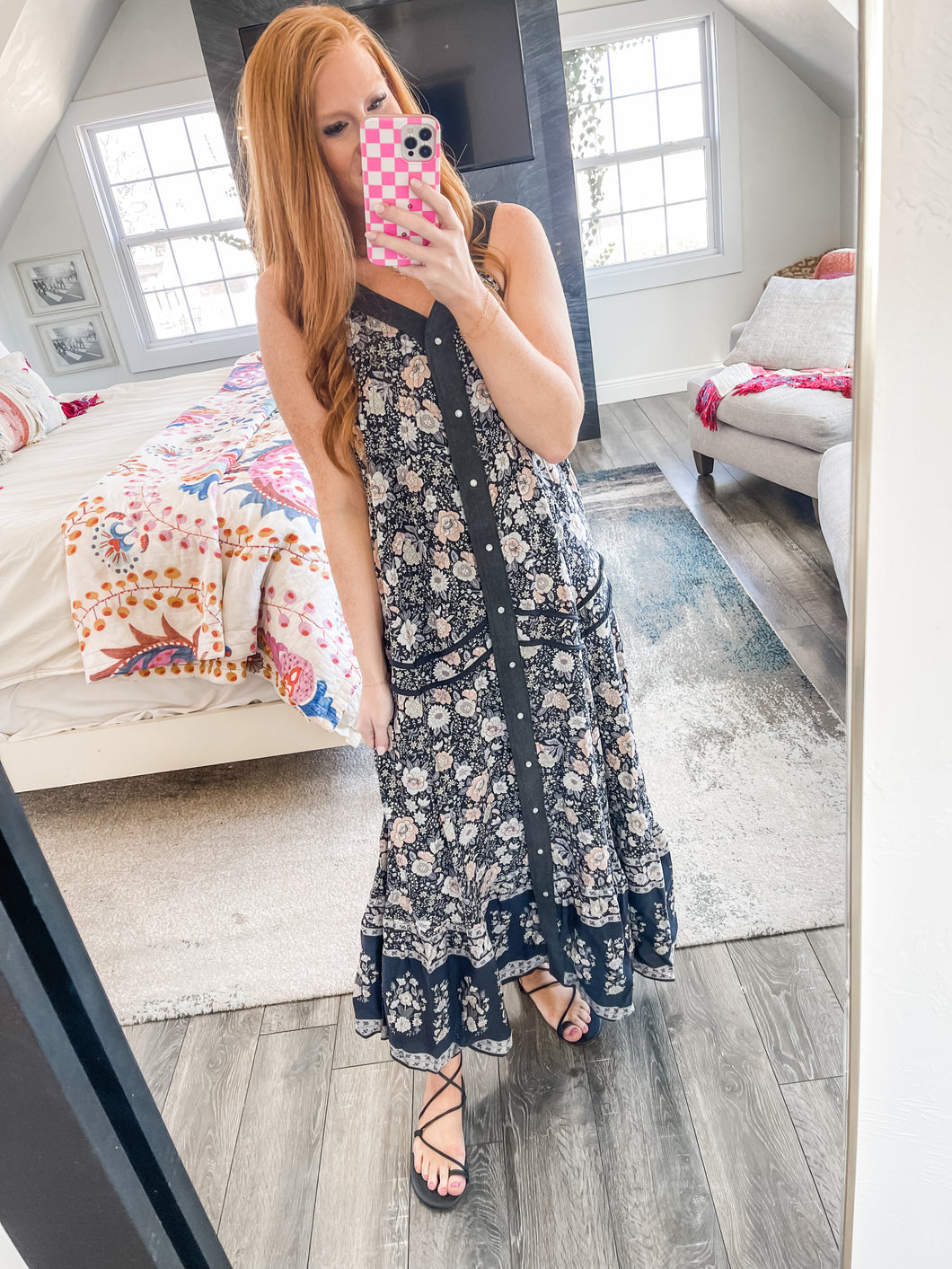 Lyn Floral Maxi Dress