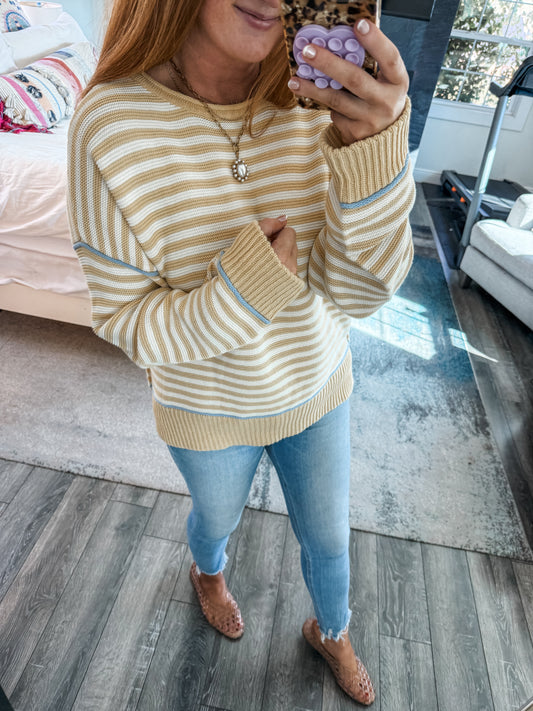 Sunshine Stripe Sweater