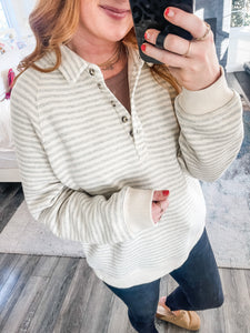 Madeline Striped Sweatshirt