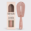 Load image into Gallery viewer, Detangling Flexi Brush - Terracotta
