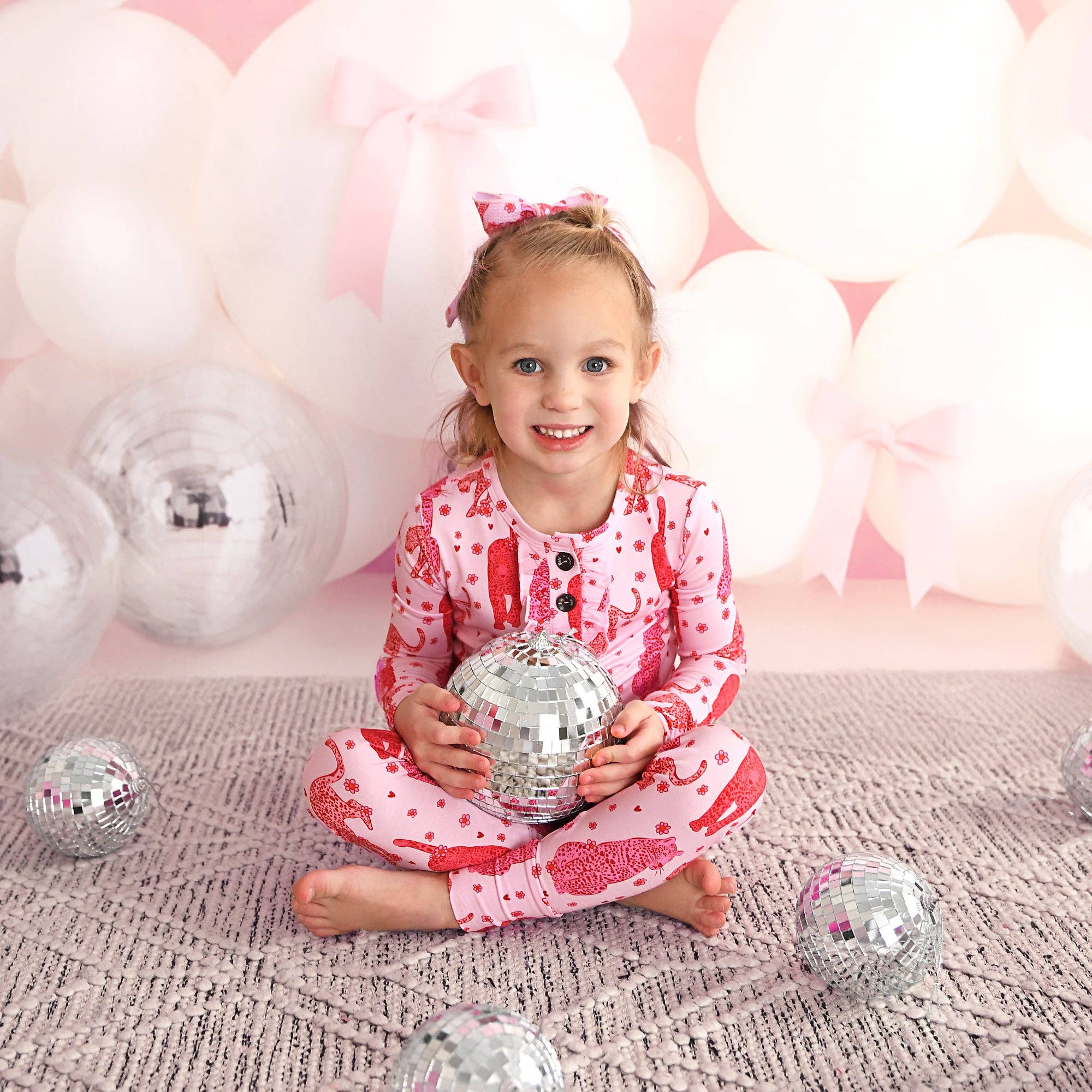 Cambrie Ruffle PJ Set