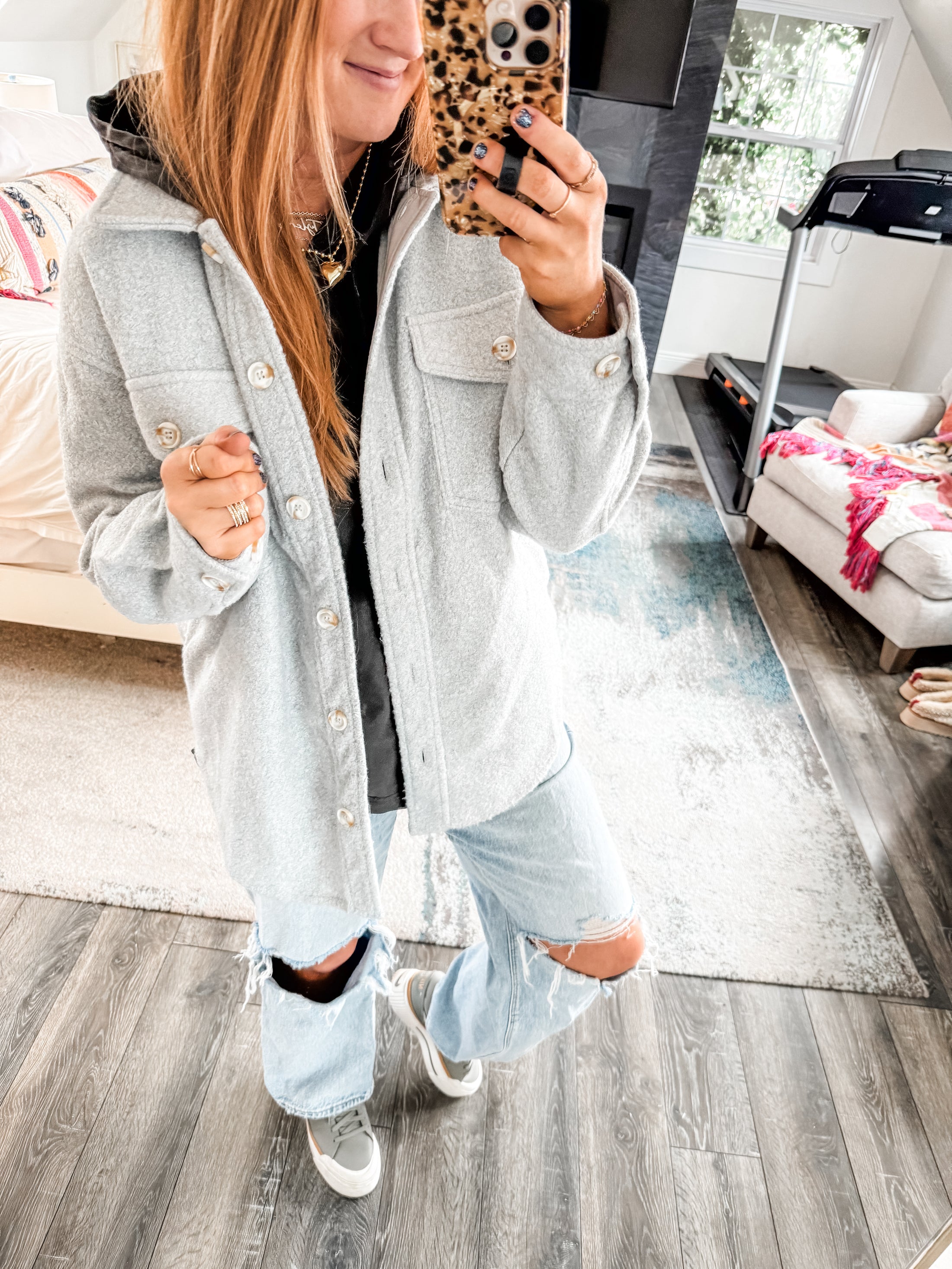 Rachel Fleece Shacket