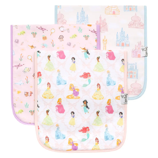 Copper Pearl Burp Cloth Set - Disney Princess