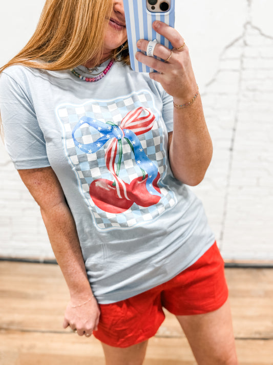 Cherry America Graphic Tee