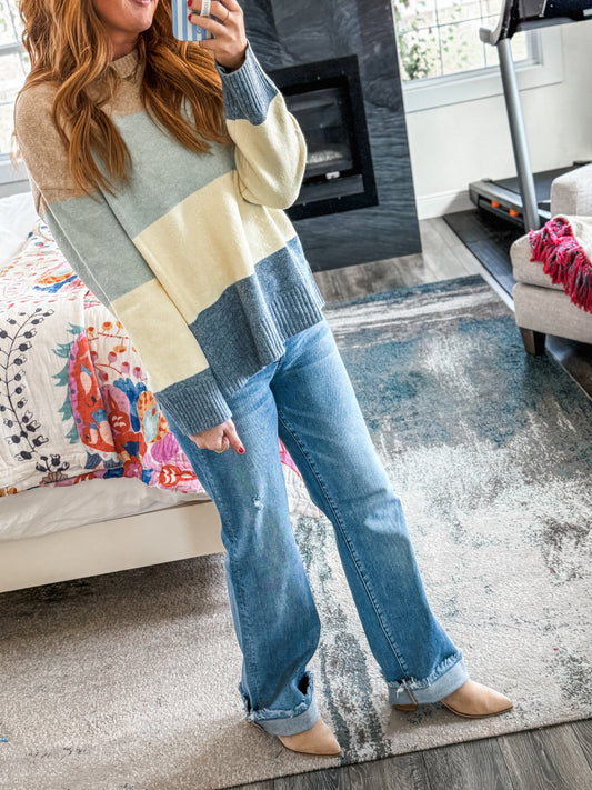 Kara Colorblock Sweater