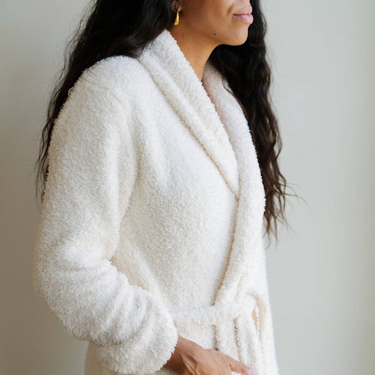 COZY BAMBONI ROBES: Taupe