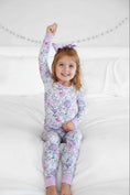 Load image into Gallery viewer, Two-Piece Pajama Set | Lavender Lullaby
