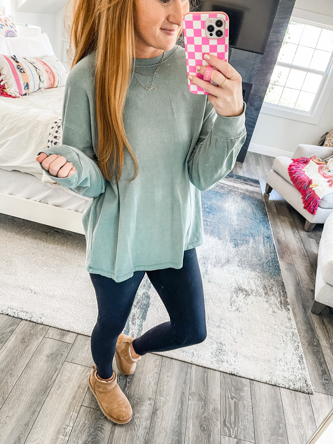 Everyday Long Sleeve Tee - green