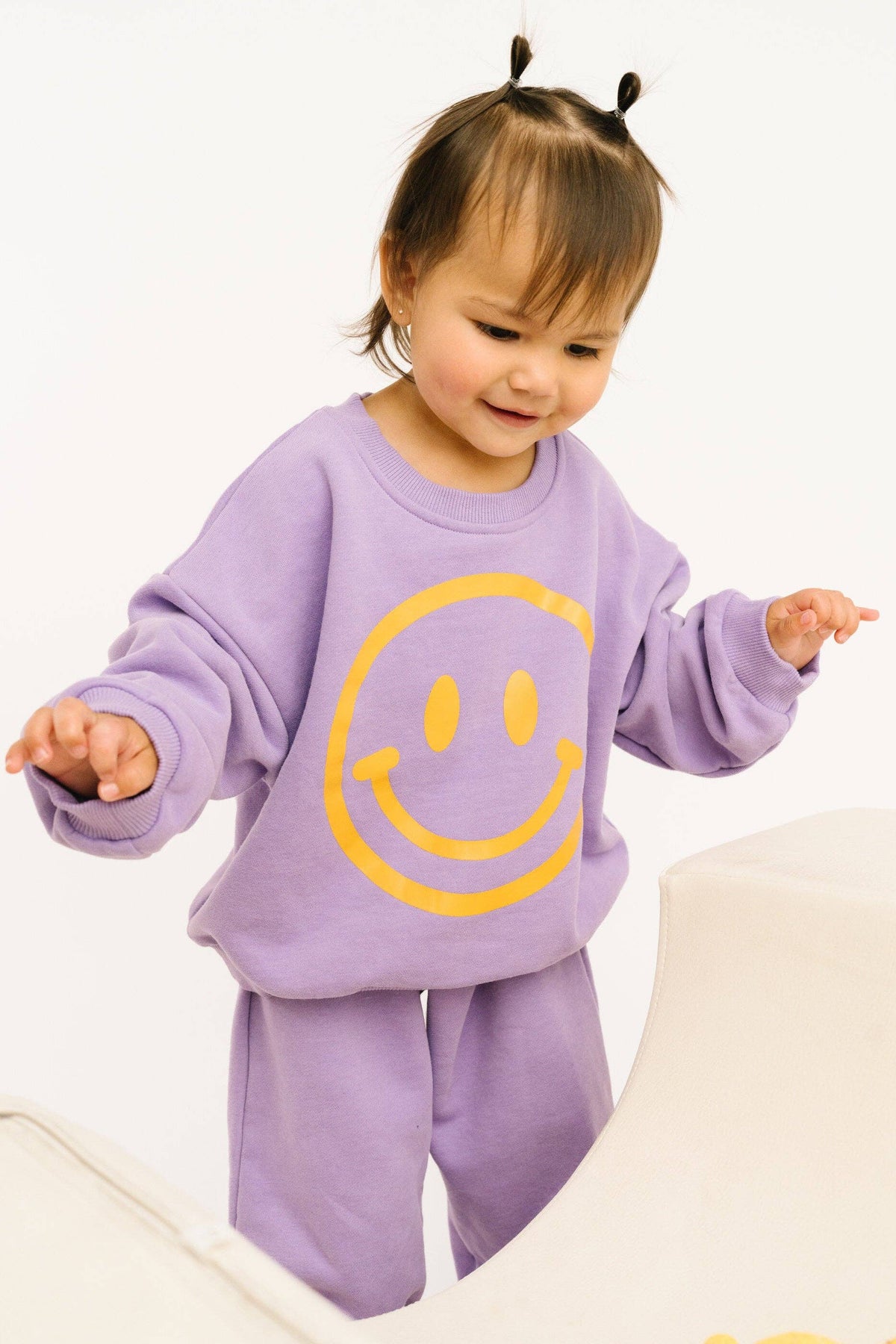 Violet Happy Sweatsuit